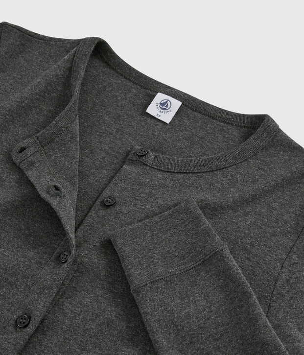 Cardigan f&uuml;r Damen grau