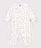 Pyjama b&eacute;b&eacute; en coton sans pieds imprim&eacute; weiss/vielfarbig