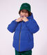 Einfarbige Kinder-Winterjacke