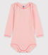 Langärmliger Baby-Body für Mädchen