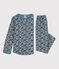 Kinderpyjama aus Baumwolle mit Blumenmotiv für Mädchen ROVER/ MULTICO