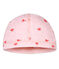Gemusterte baby-mütze für neugeborene unisex rosa VIENNE/weiss MULTICO