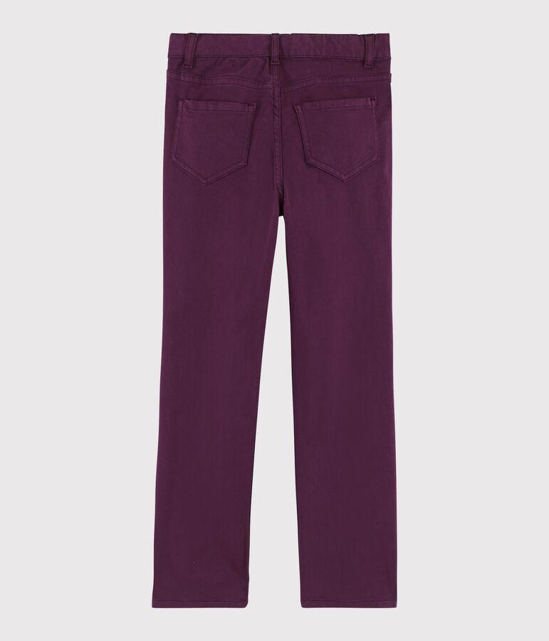 Kinderhose f&uuml;r Jungen violett