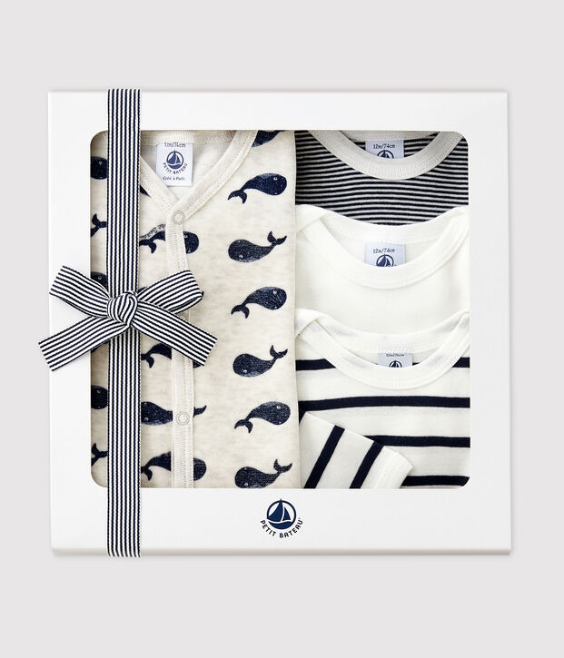 Baby-Geschenkset Walmotiv vielfarbig