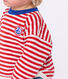 Langärmeliges Baby-T-Shirt aus Baumwolle mit Streifen