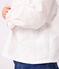 Langärmelige Baby-Bluse aus Baumwoll-Popeline mit Kragen und Stickereien weiss ECUME