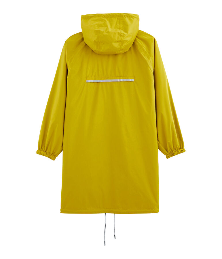 Lange winddichte wendejackedamen gr&uuml;n/gr&uuml;n