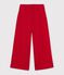 Kinder Wide-Leg Jogginghose aus Baumwolle rot