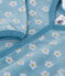 Strampler aus Nicki mit Blumenmuster POLOCHON/ MULTICO