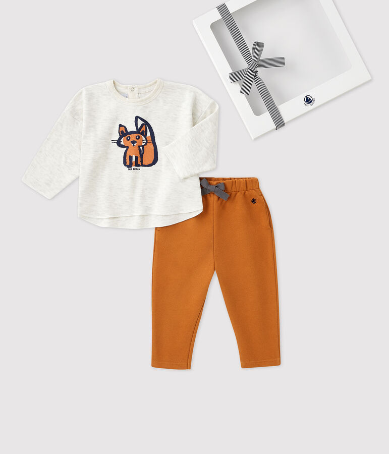 Baby-Geschenkset T-Shirt und Hose vielfarbig