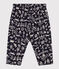 Baby-Hose aus bedrucktem gestepptem Doppeljersey blau SMOKING/ AVALANCHE