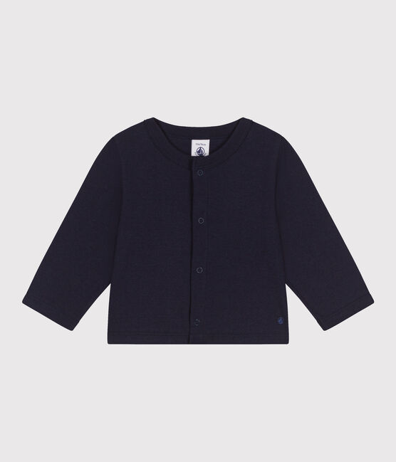 Baby-Cardigan aus Baumwolle blau SMOKING