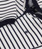 Baby-Sweatshirt mit Kapuze weiss MARSHMALLOW/blau SMOKING