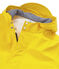 Lange Kinder-Regenjacke unisex gelb JAUNE