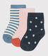 3er-Set Babysocken