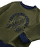 Kinder-Sweatshirt für Jungen grün MILITARY