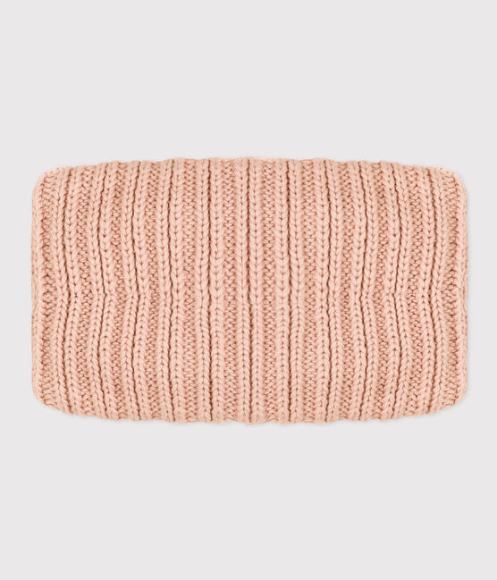 Snood aus Strick mit Fleece-Futter für Jungen und Mädchen rosa SALINE