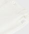 Baby-Shorts aus einfarbiger Baumwolle weiss MARSHMALLOW