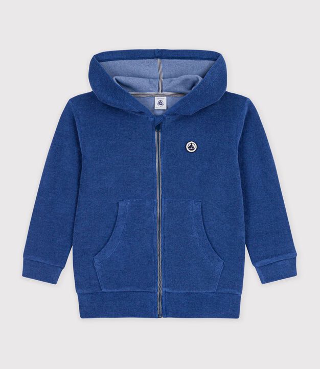 Kinder-Sweatshirt mit Rei&szlig;verschluss aus Baumwolle CREPUSCULE