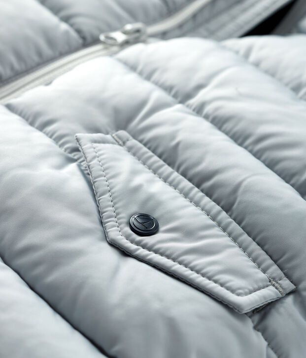 Gesteppter Baby-Anorak f&uuml;r Jungen grau