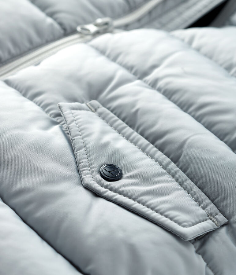 Gesteppter Baby-Anorak f&uuml;r Jungen grau