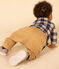 Baby-Hose aus farbigem Denim beige TOURONE
