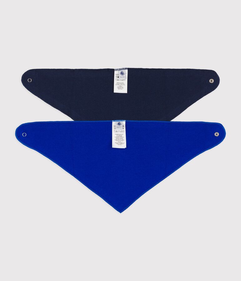 2er-Set Baby-Bandanas vielfarbig