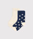 2er-Set Babysocken mit Sternenmotiv