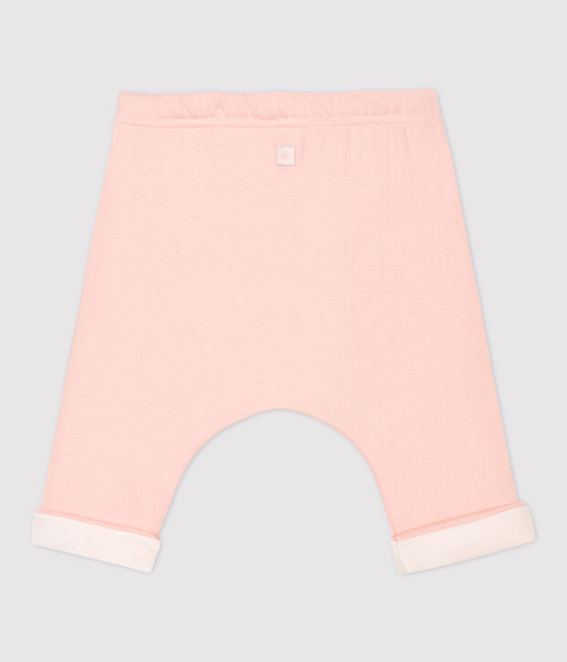 Baby-Hose aus Bio-Baumwolle rosa