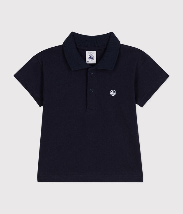 Kurz&auml;rmeliges Baby-Poloshirt aus Baumwolle SMOKING