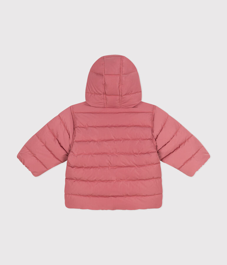 Baby-Anorak mit Fleece-Futter rosa