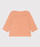 Langärmelige Babybluse aus Musselin-Stoff rosa SIENNA