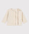 Baby-Cardigan aus Baumwollnicki beige MONTELIMAR CHINE