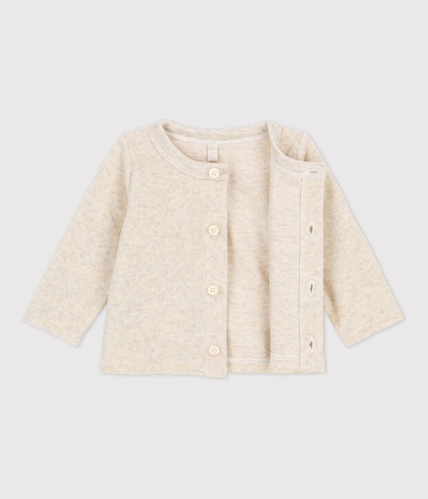 Baby-Cardigan aus Baumwollnicki MONTELIMAR CHINE