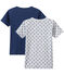 Jungen-Kurzarmshirts im 2er-Set weiss LOT