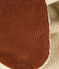 Baby-Schapka aus Cord braun CINA