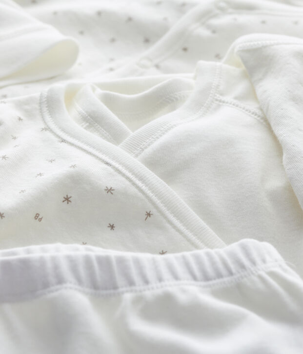 Baby-Erstausstattungsset aus Bio-Baumwolle vielfarbig