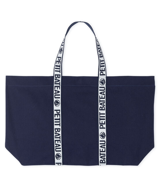 Tragetasche mit Logo blau SMOKING