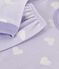 Kinder-Pyjama aus Nicki mit Herzmotiv weiss SQUAW/ MARSHMALLOW