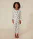 Kinderpyjama aus Baumwolle mit Paris-Printmotiv