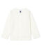 Leichter Baby-M&auml;dchen-Cardigan weiss