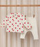2-teiliges langbeiniges Baby-Set aus Baumwolle, gemusterte Bluse und Leggings vielfarbig
