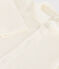 Baby-Body aus Baumwolle mit Kragen weiss MARSHMALLOW