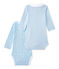 Baby-Jungen-Bodys für Neugeborene im 2er-Set weiss LOT