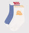 2er-Set Baby-Socken aus Baumwolle mit Streifen variante 1