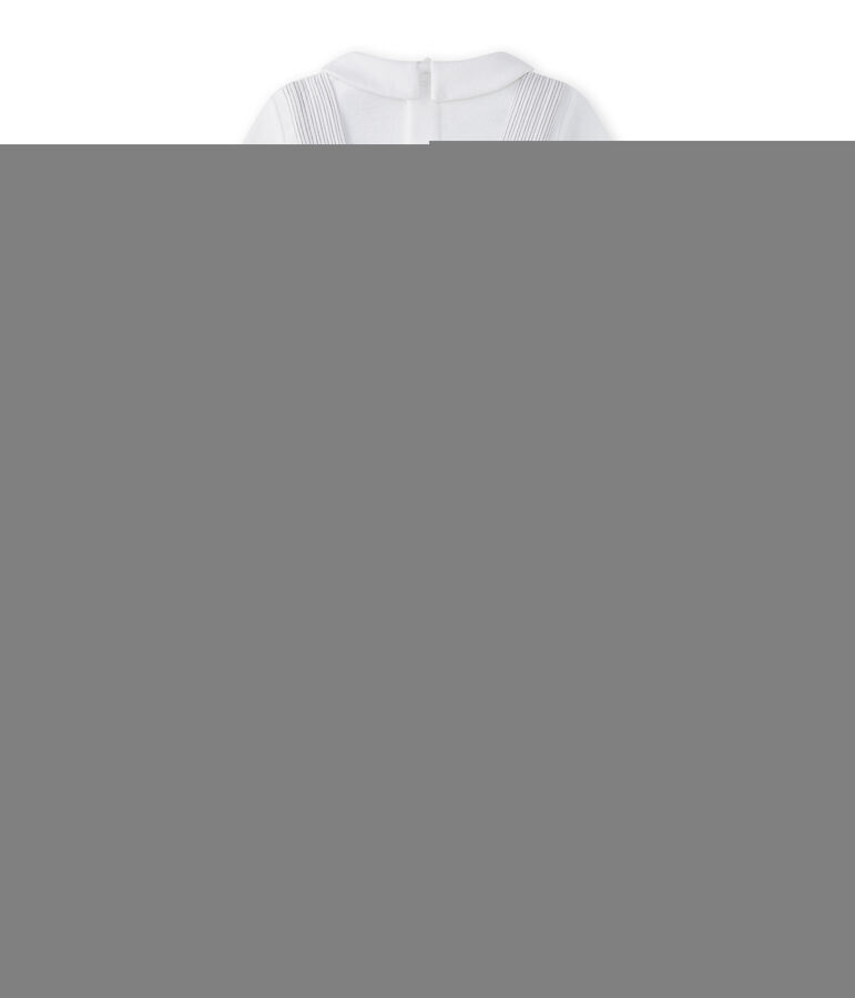 Zweiteiliges Baby-Jungen-Set weiss ECUME/beige BEIGE