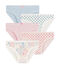 Set mit 5 Unterhosen für kleine Mädchen variante 1