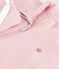 Baby-Set Sweatshirt und Hose aus einfarbiger Baumwolle rosa JOLI
