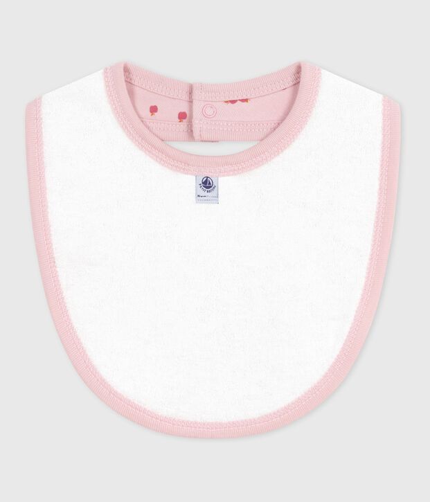 L&auml;tzchen f&uuml;r Neugeborene aus bedruckter Baumwolle rosa/vielfarbig