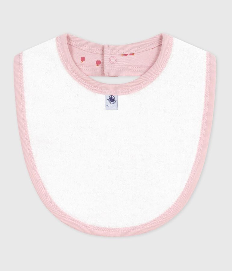 L&auml;tzchen f&uuml;r Neugeborene aus bedruckter Baumwolle rosa/vielfarbig